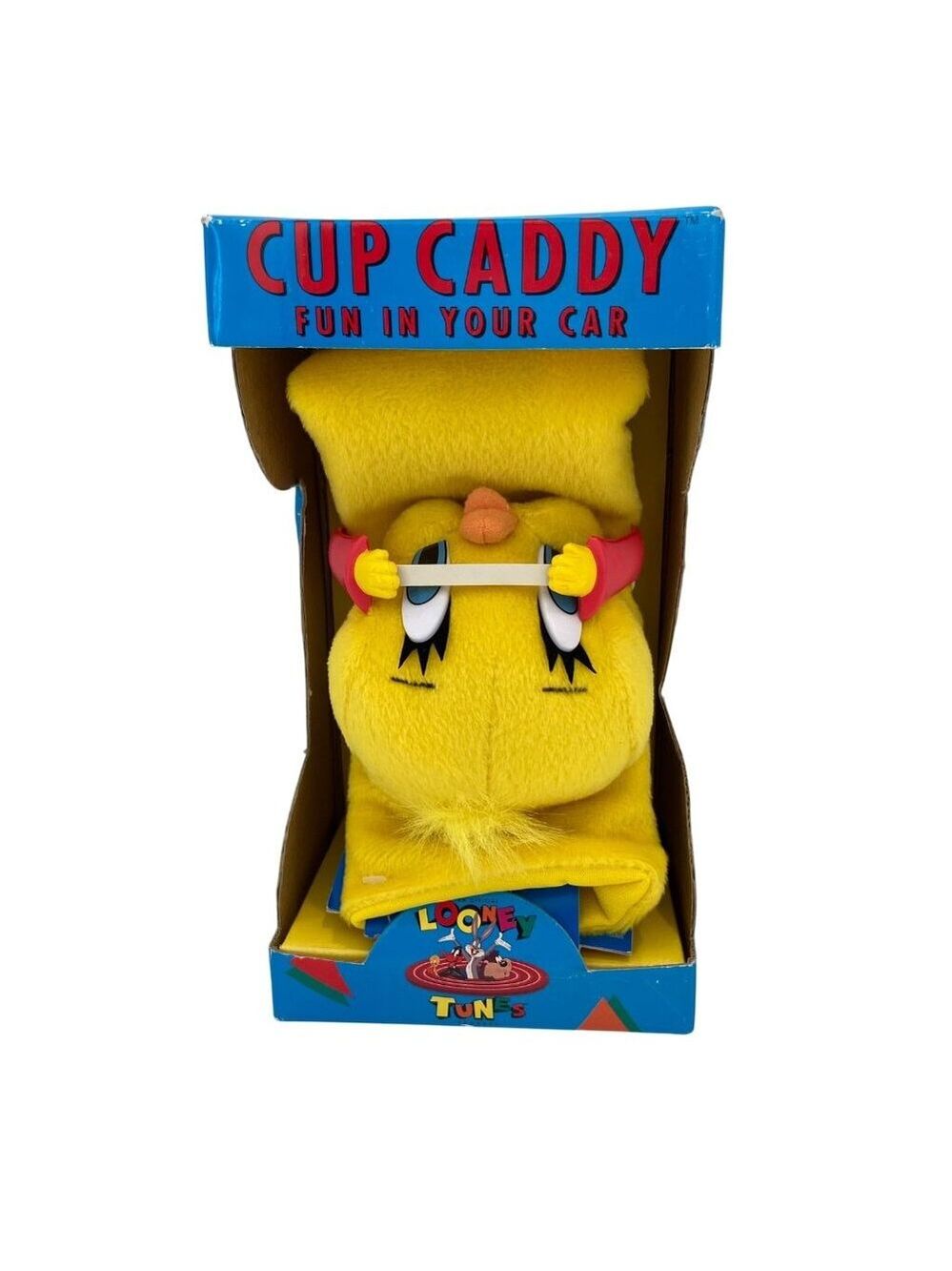 Vintage New Looney Tunes Tweety Cup Caddy 1994 Fun In Your Car Holder Ages 5+ Ha